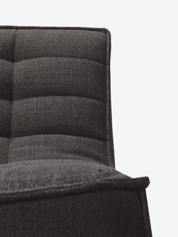 chaise basse n701 gris