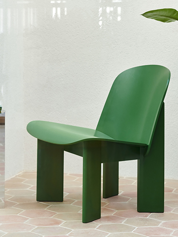 ciseau fauteuil de salon en bois vert