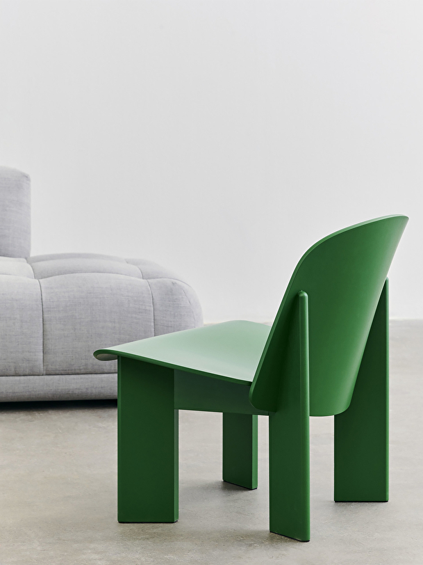 ciseau fauteuil de salon en bois vert