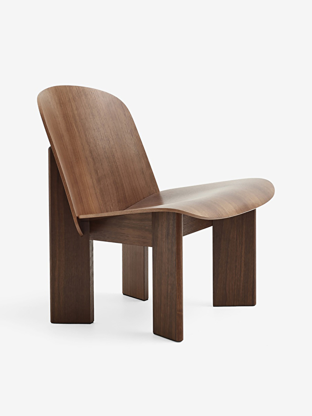 ciseau fauteuil de salon en bois naturel