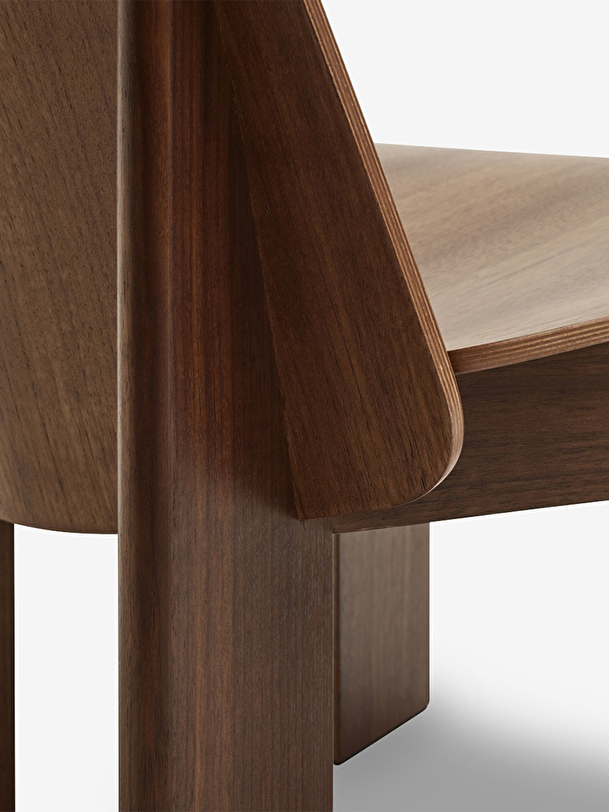 ciseau fauteuil de salon en bois naturel