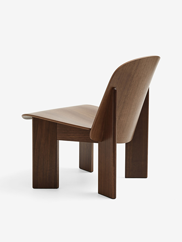 ciseau fauteuil de salon en bois naturel