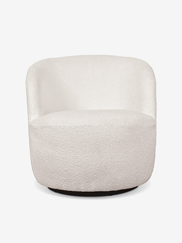 fauteuil walter blanc - opjet blanc