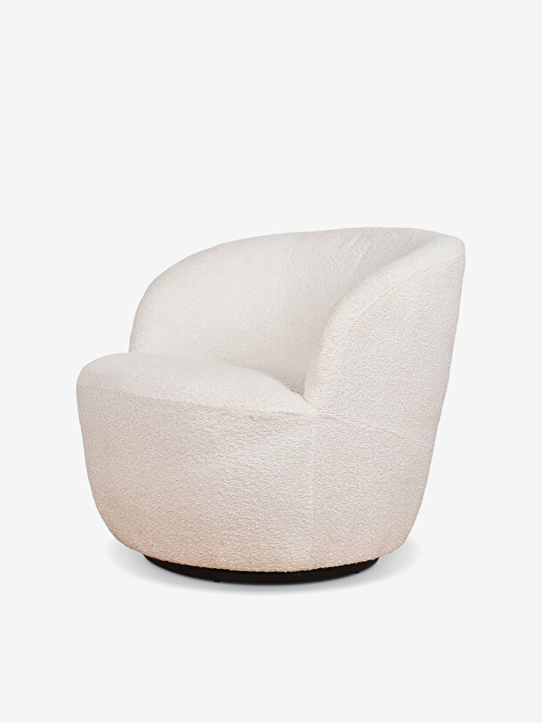 fauteuil walter blanc - opjet blanc