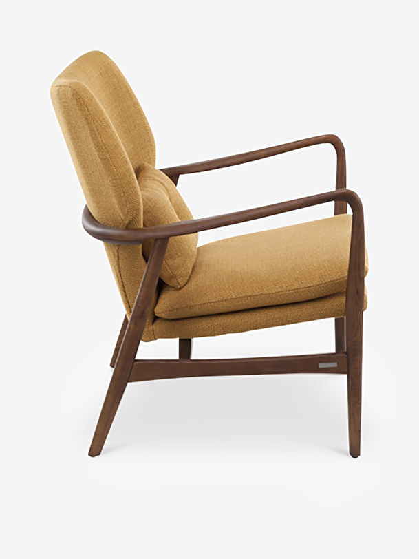 fauteuil peggy ocre ocre