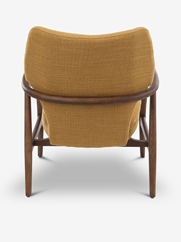 fauteuil peggy ocre ocre