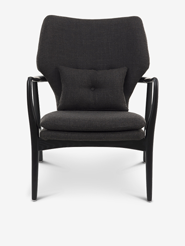 fauteuil peggy noir