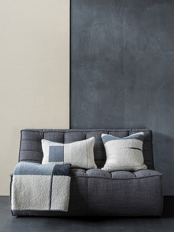 n701 canapé 2 places gris