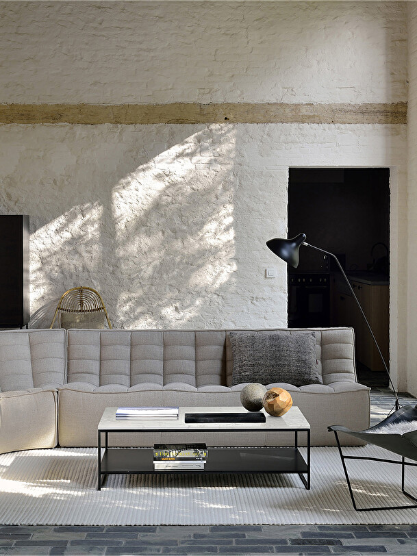 n701 canapé 2 places beige