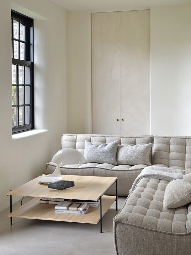 n701 canapé 2 places beige