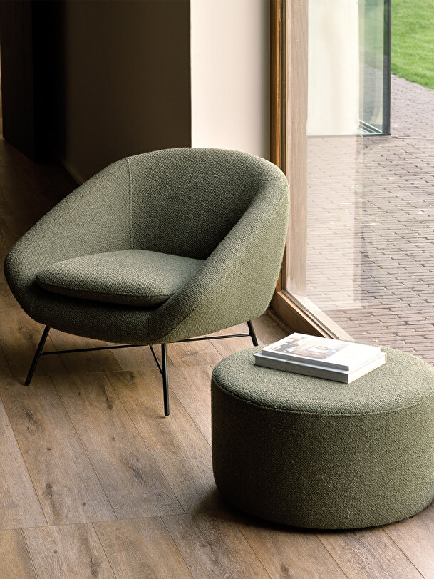barrow xl vert pouf vert