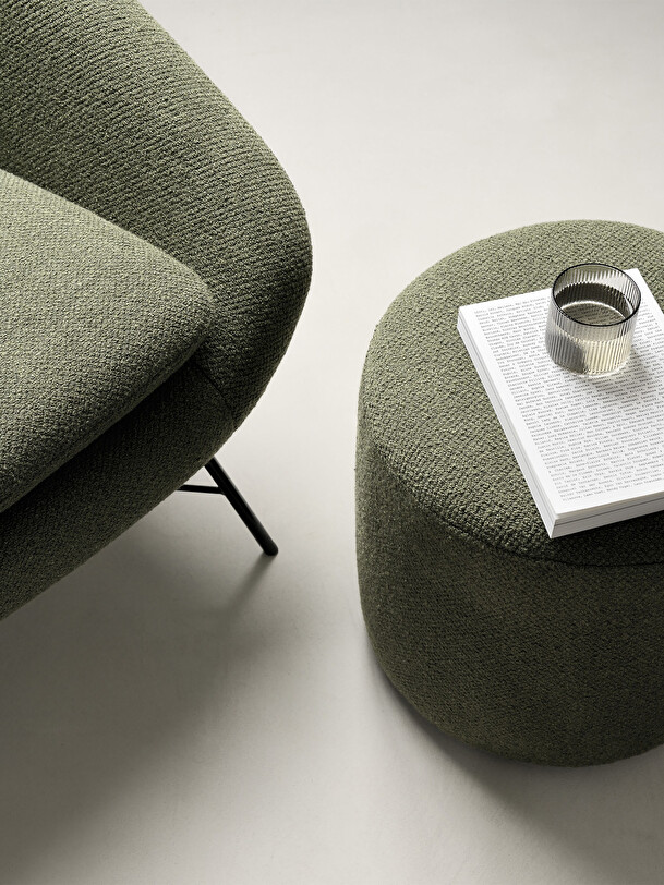 barrow xl vert pouf vert