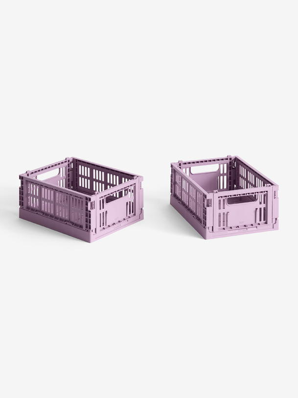 set de 2 mini caisses caisse - hay rose
