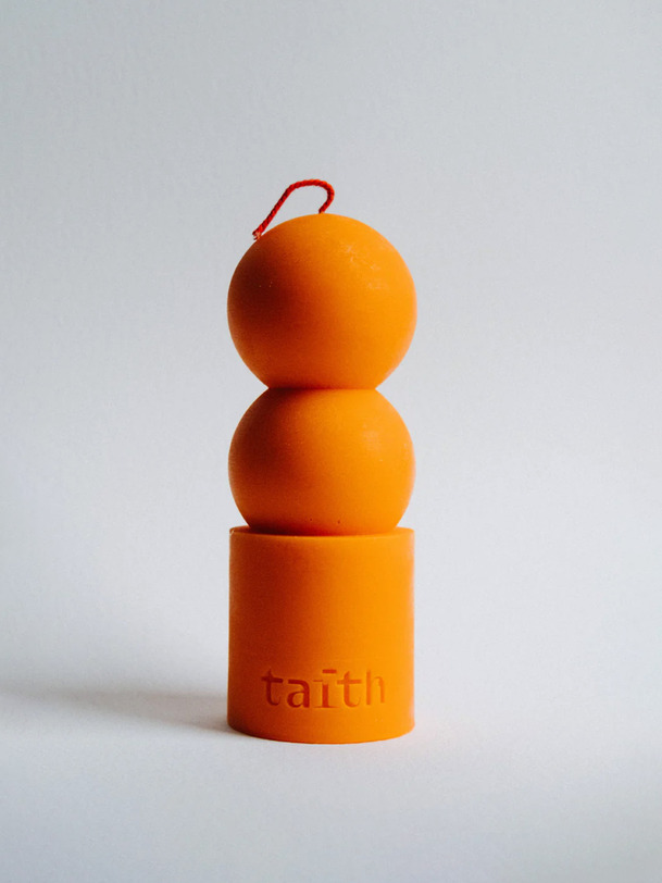 lilu bougie - taith orange