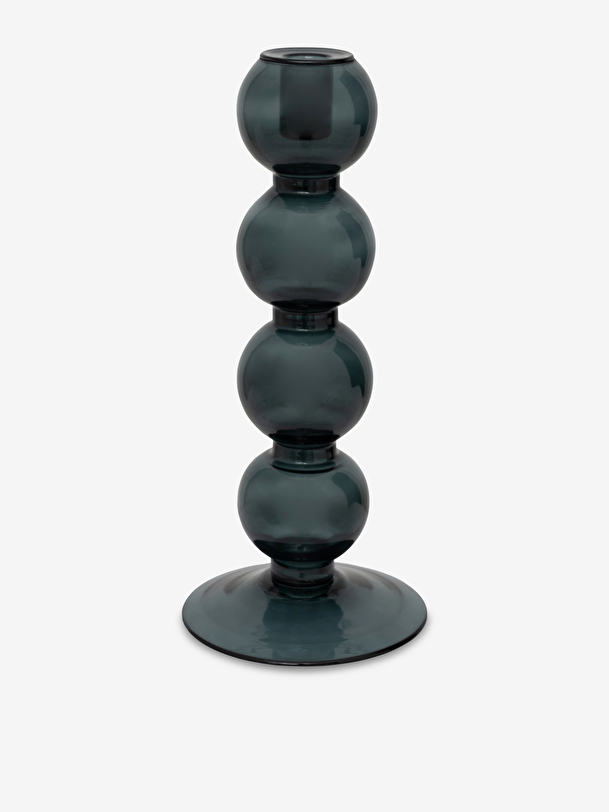 retro 4 ball porte-bougie gris