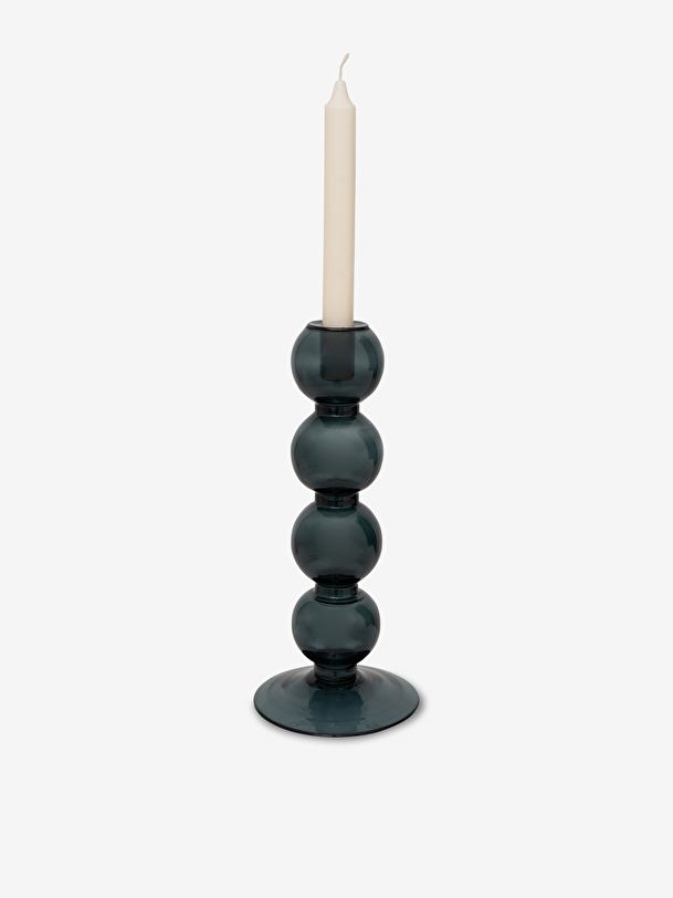 retro 4 ball porte-bougie gris