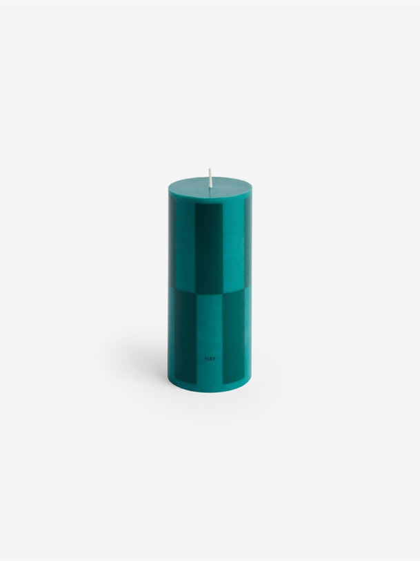 colonne bougie verte t.s - hay vert