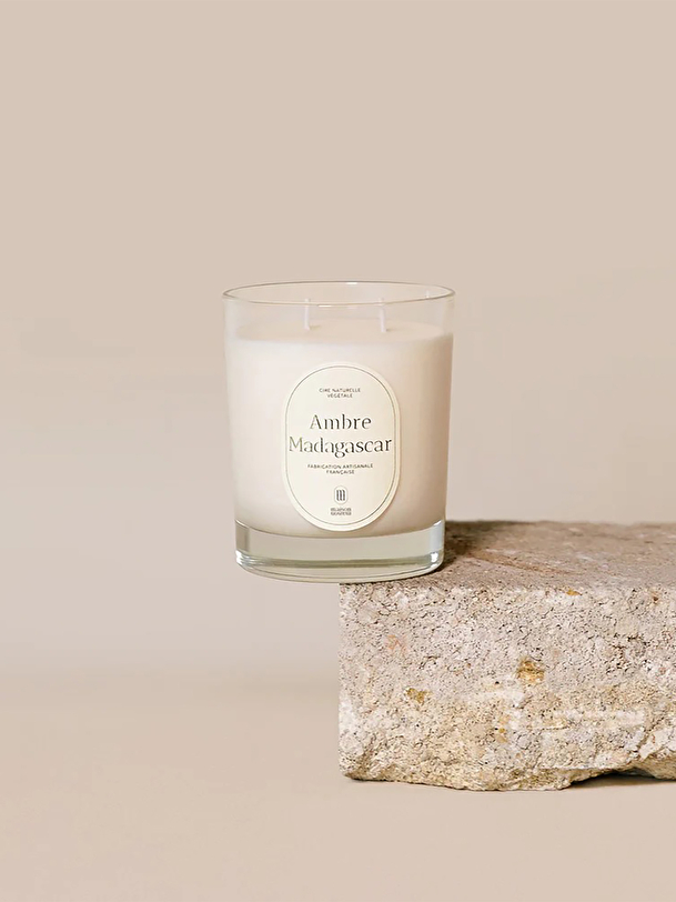 lambre de la bougie de madagascar blanc