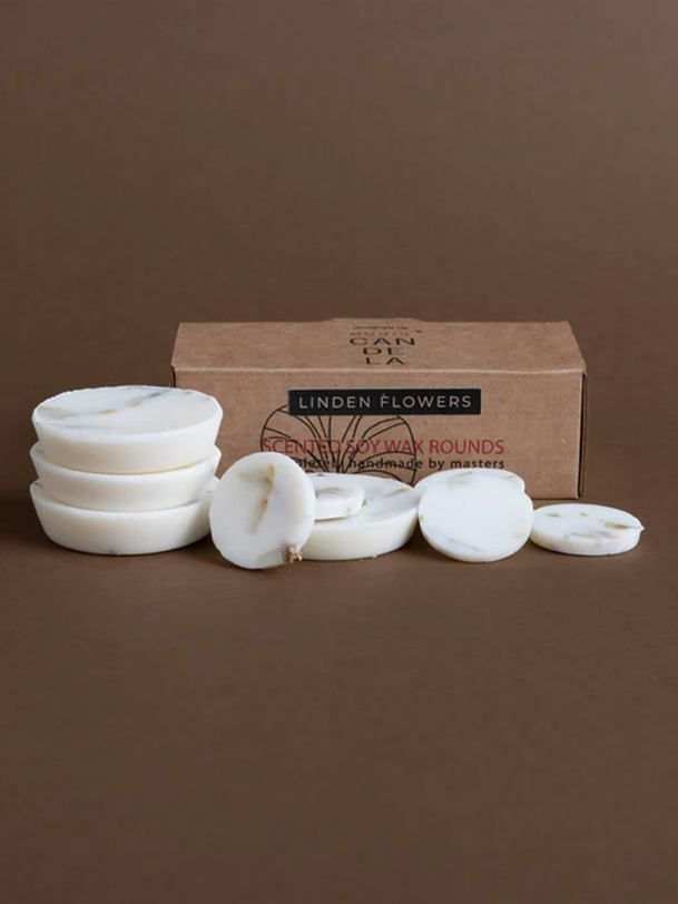 les palettes fleurs de tilleul 120ml - le munio blanc