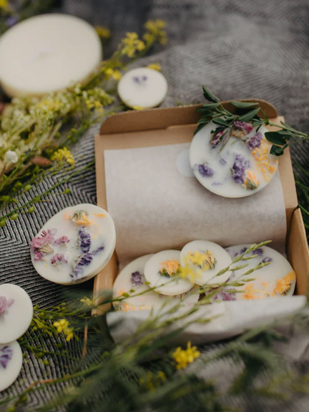 les palettes de fleurs sauvages 120 ml - le munio blanc