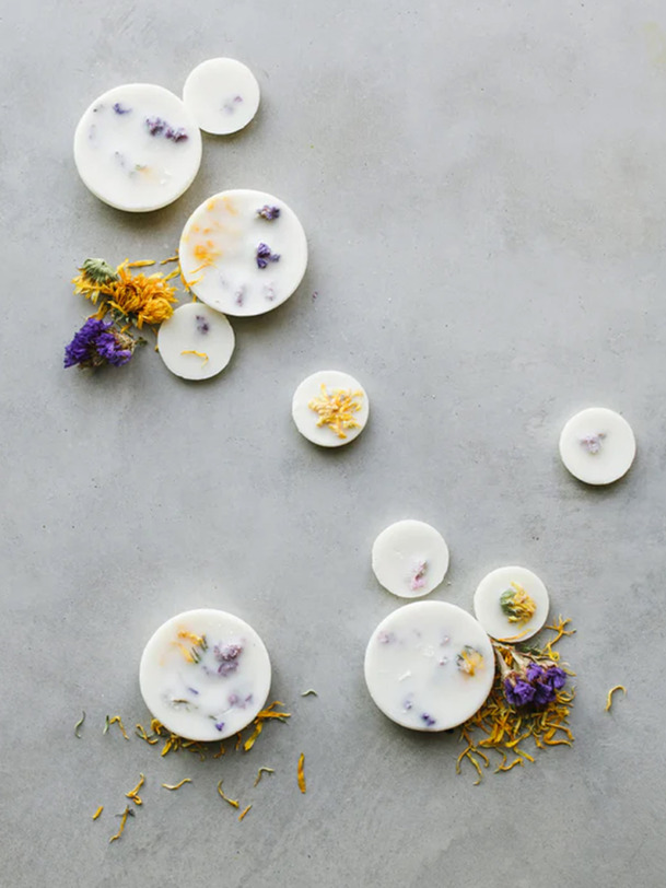 les palettes de fleurs sauvages 120 ml - le munio blanc