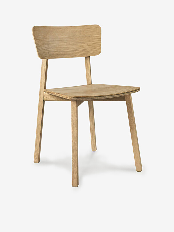chaise casale en chene - ethnicraft en chêne clair