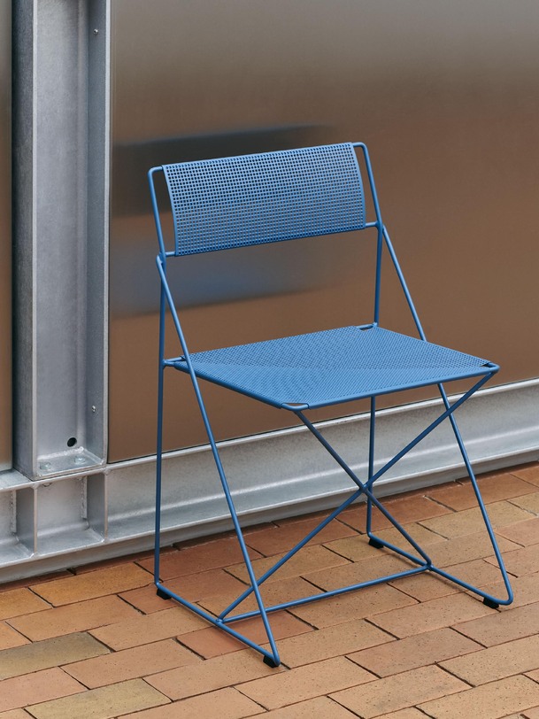 chaise x-line bleu - hay bleu