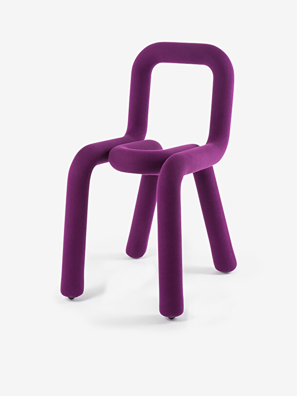 audacieux violet chaise p urple