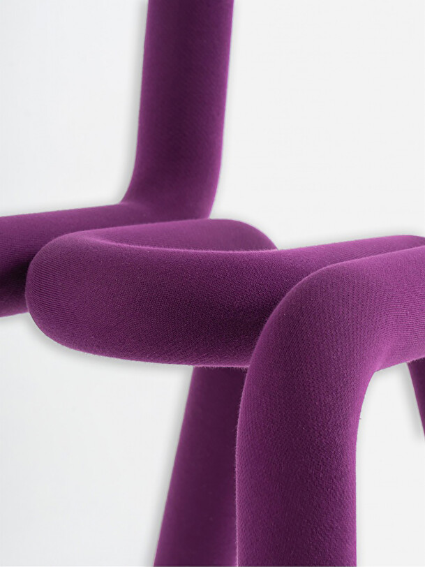 audacieux violet chaise p urple