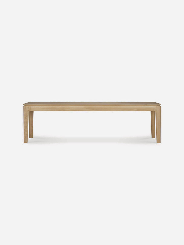 chêne bok banc 166x35x46 chêne clair