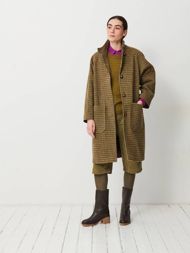 oya manteau kaki