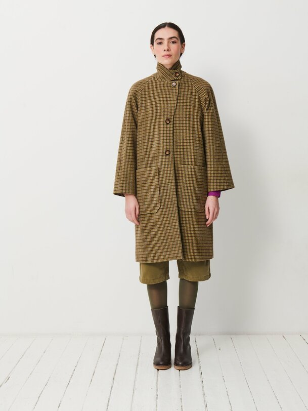 oya manteau kaki