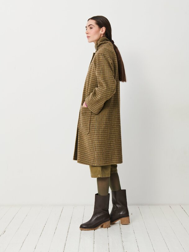 oya manteau kaki