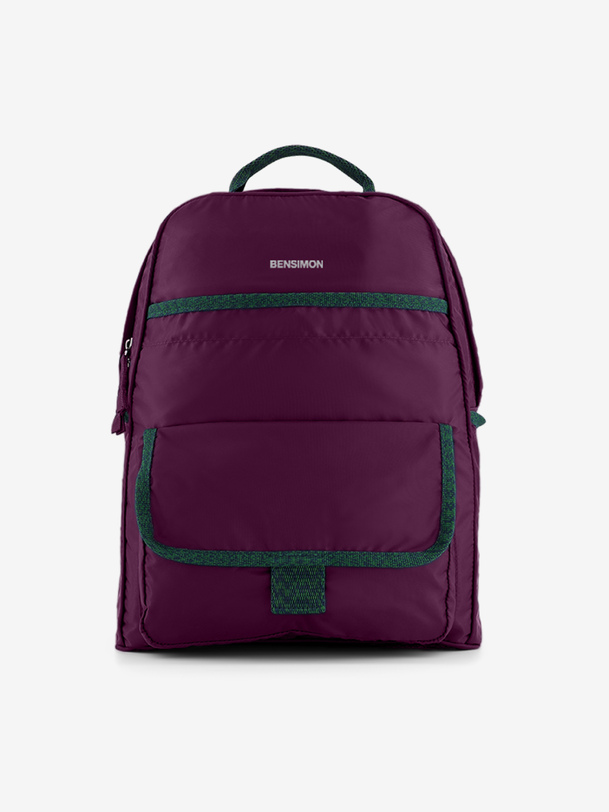 sac à dos aubergine
