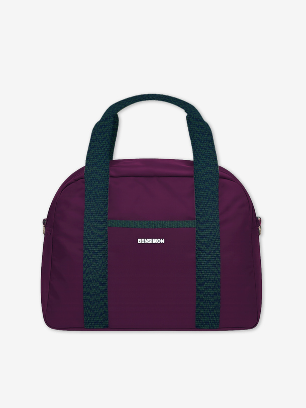 toute la journée sac aubergine