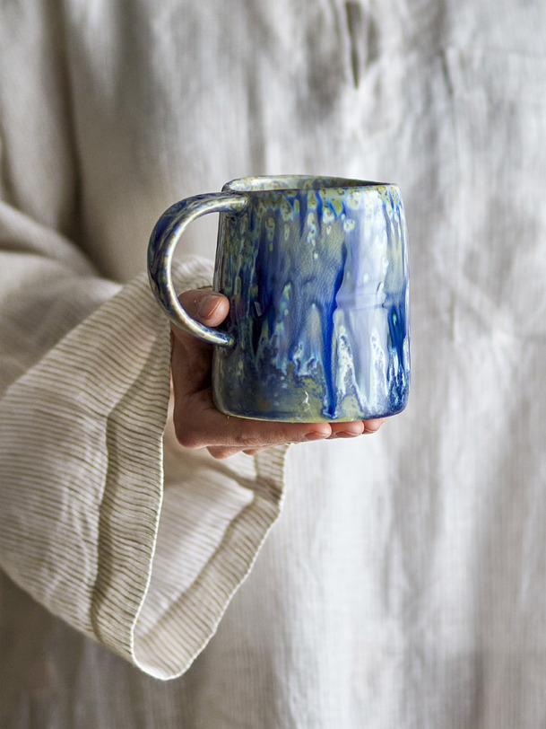 tasse yori - bloomingville bleu