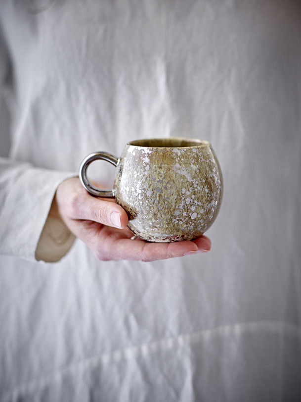 tasse paula - bloomingville jaune