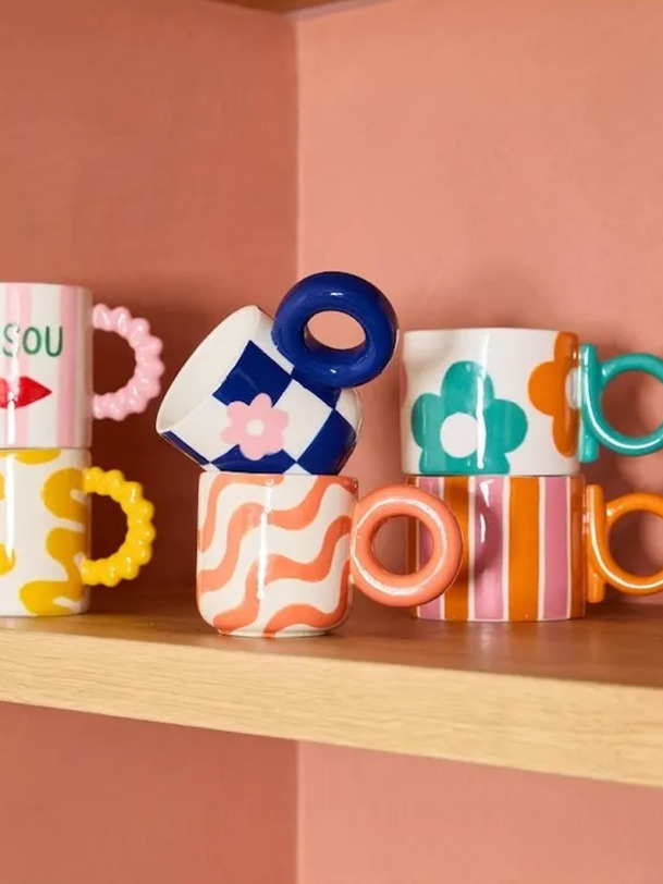 tasse daniela jaune - qué rico jaune