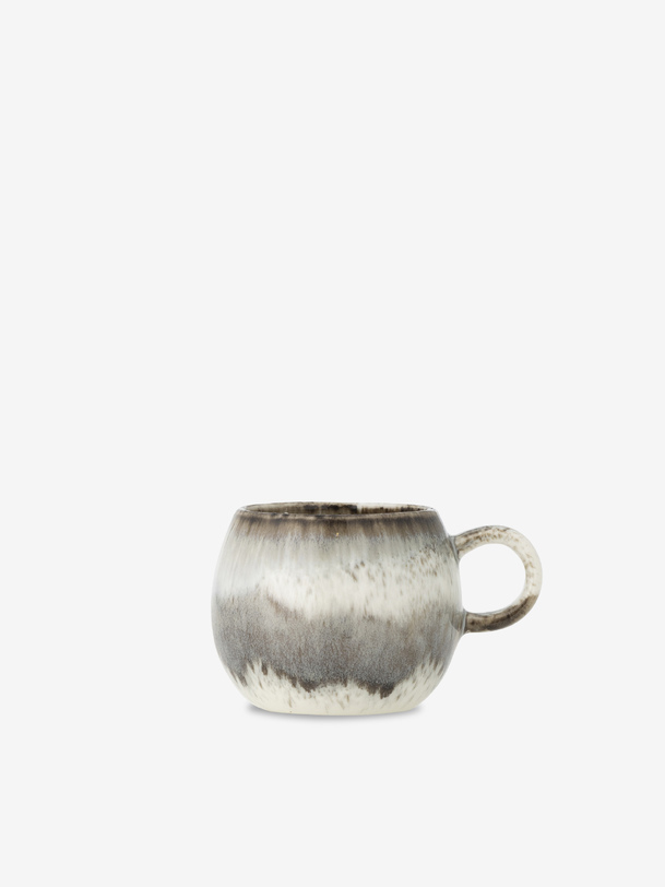 tasse à expresso en grès paula - gris bloomingville