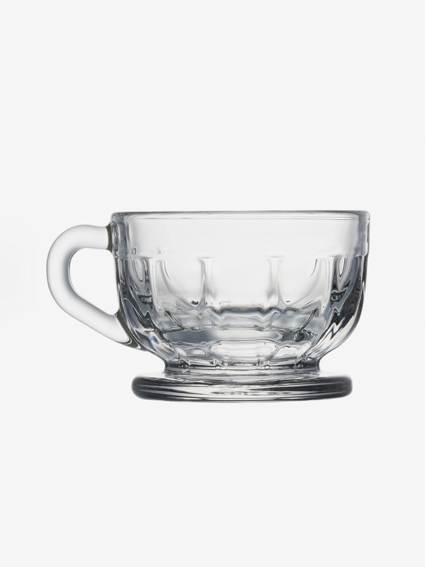 lot de 6 tasses à expresso - la rochere transparent