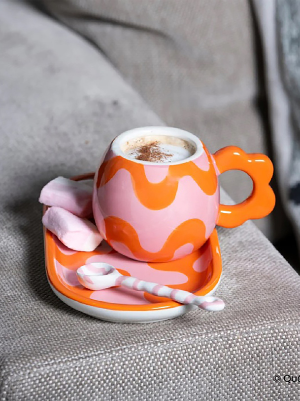 tasse à espresso juanita - qué rico optiplast orange