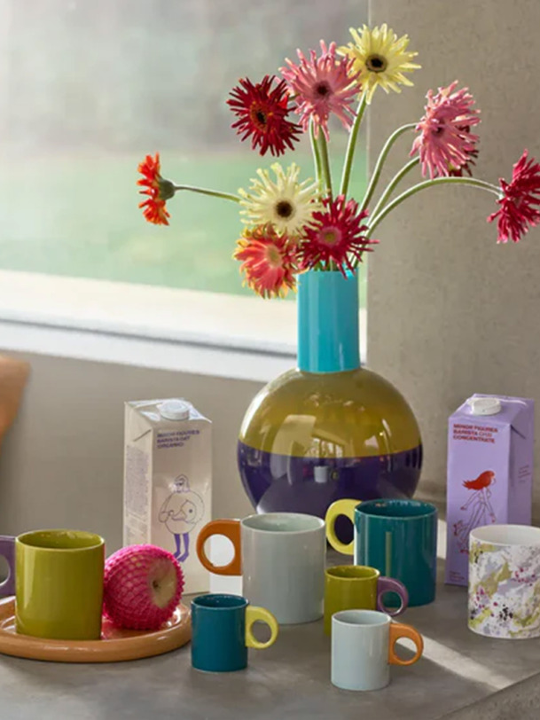 tasse à espresso nissa vert - nature urbaine de la culture verte