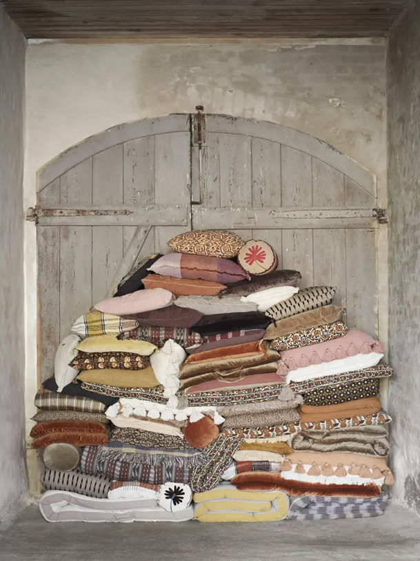 coussin dimpression sable 50x50 - mme stoltz sable