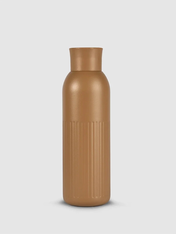 tekla thermique bouteille push - sagaforms caramel