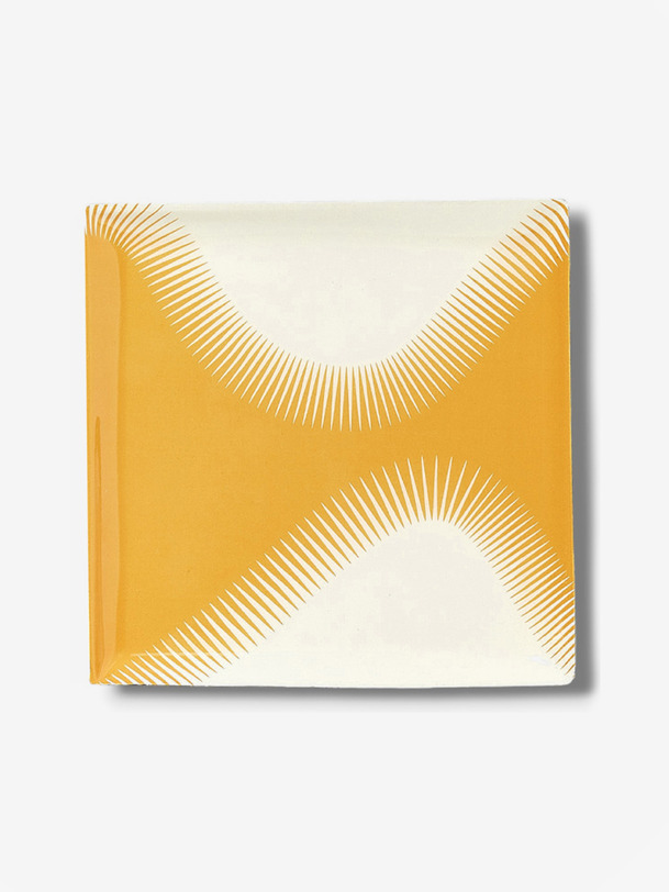 vide-poche vague - gangzai jaune