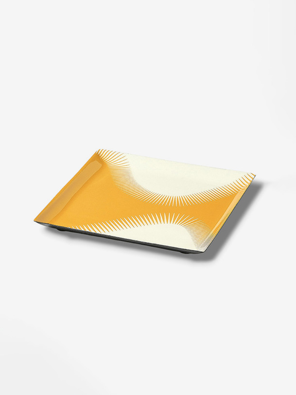 vide-poche vague - gangzai jaune