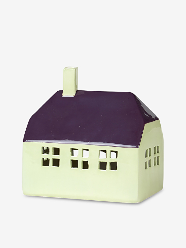maison de la lumière daubergine et vert aubergine