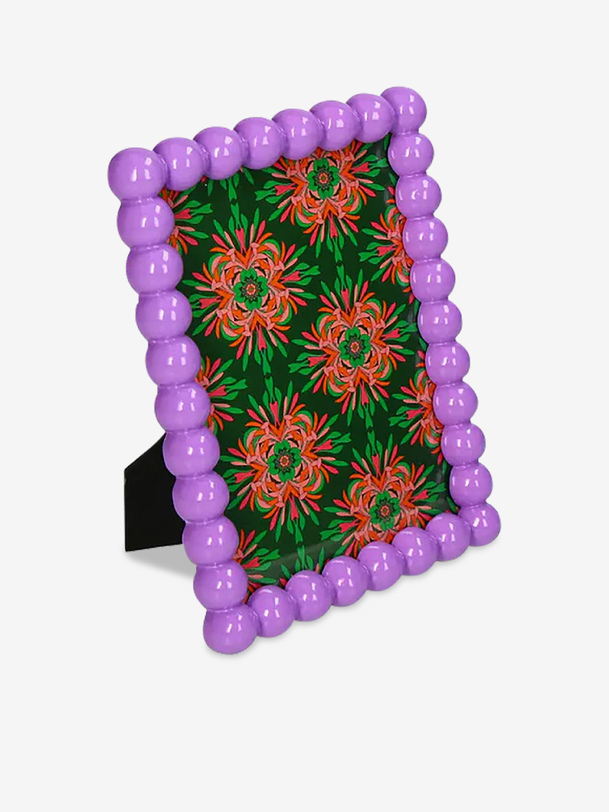 cadres de perles violet - kersten p urple