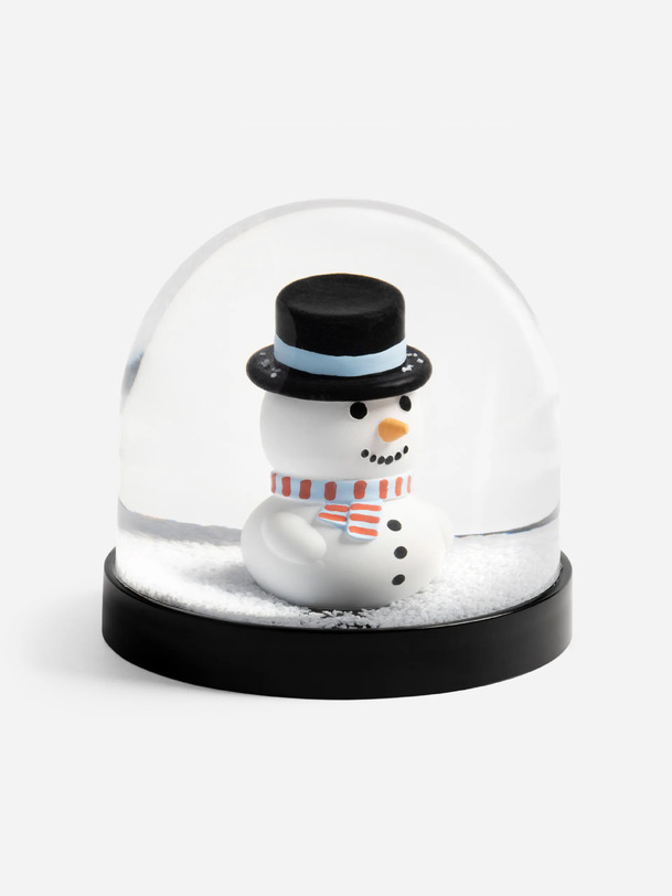 wonderball bonhomme de neige - ampklevering blanc
