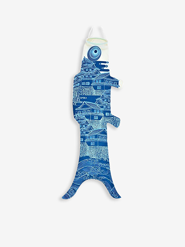 koinobori mandarine s bleu